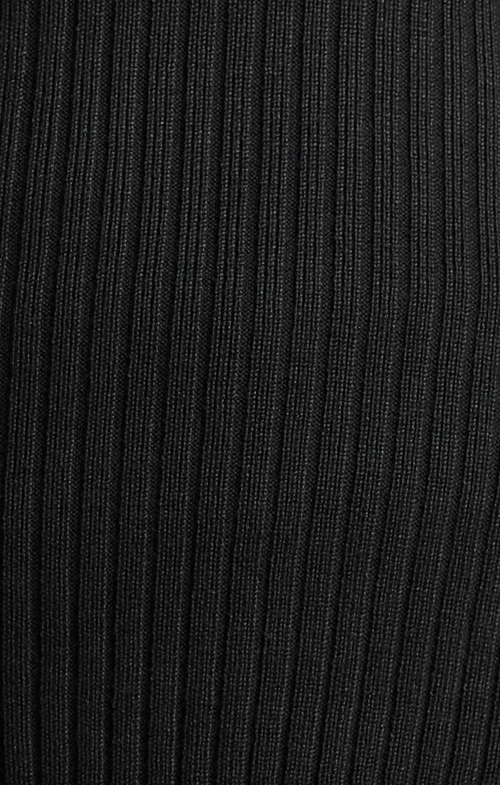 Asymmetrical Ribbed Knit Top
