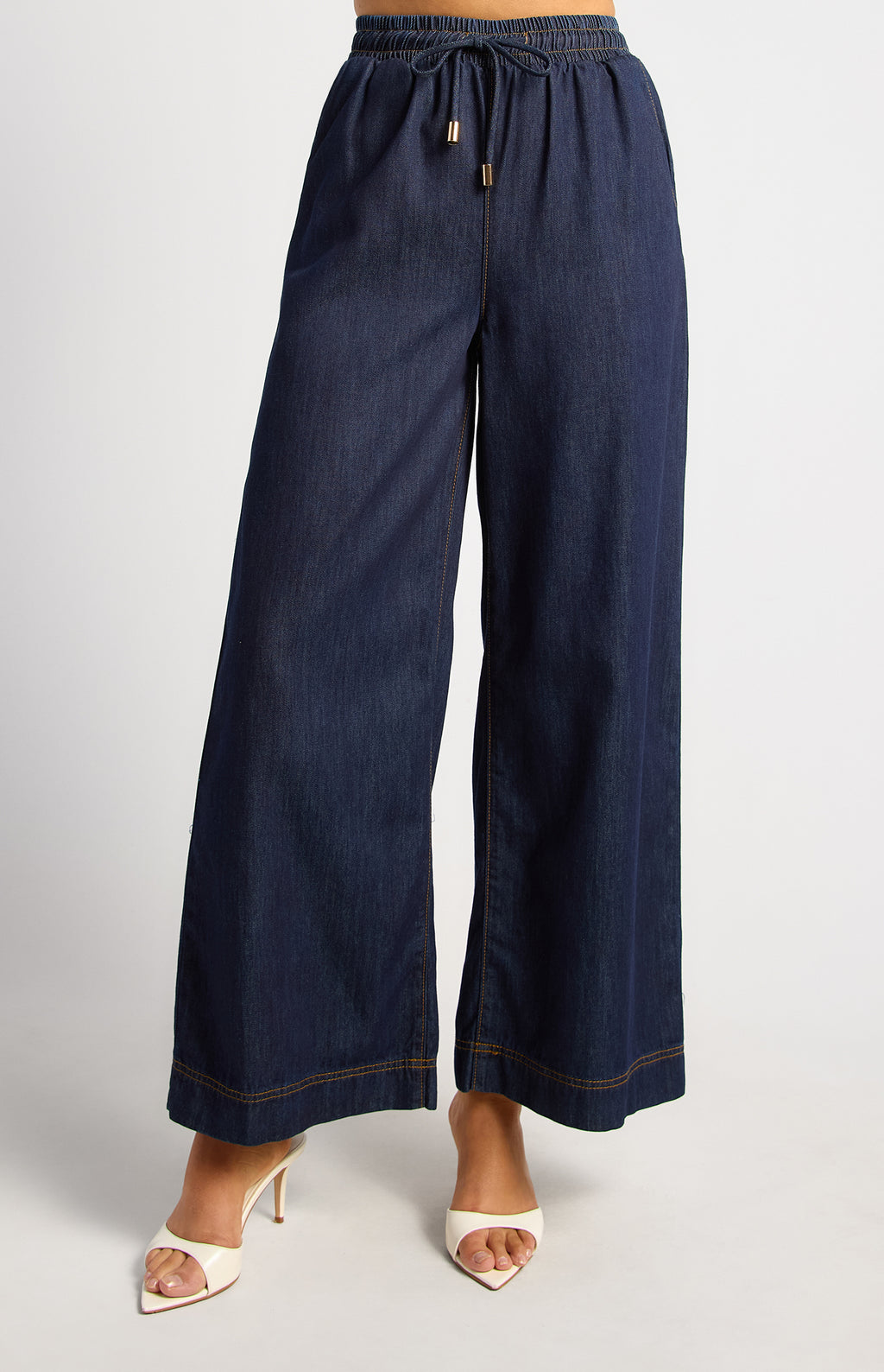 Chambray Pants