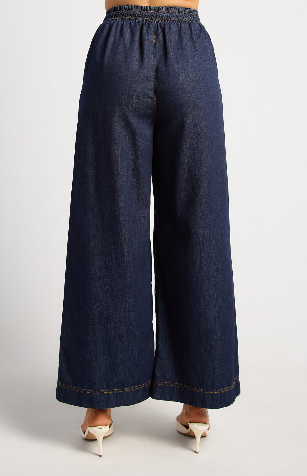 Chambray Pants
