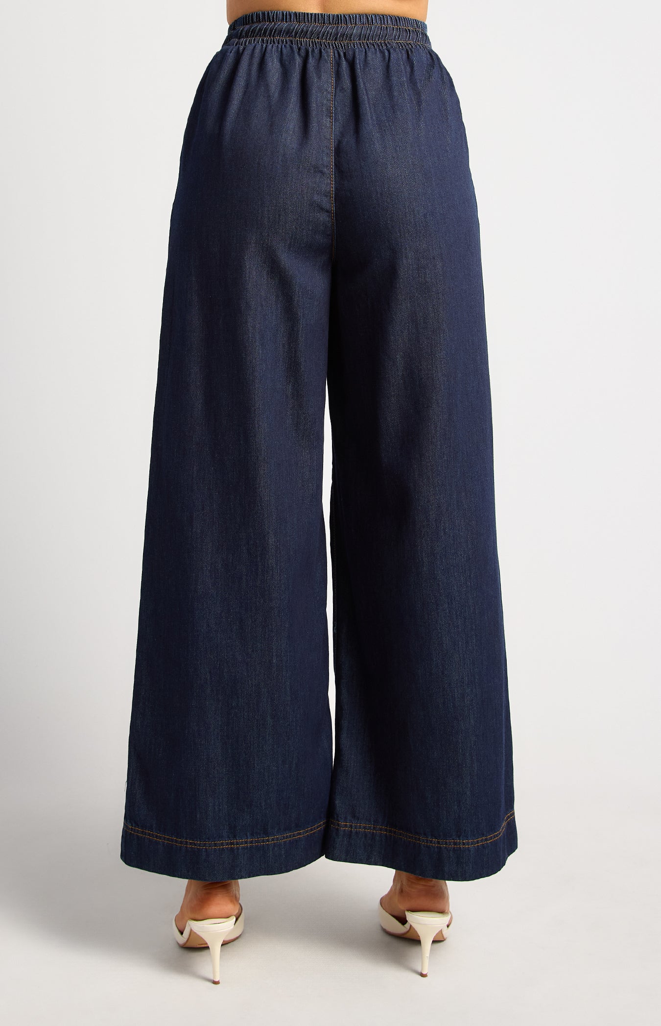 Chambray Pants