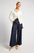 Chambray Pants