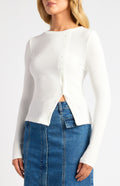 Asymmetric Jersey Top